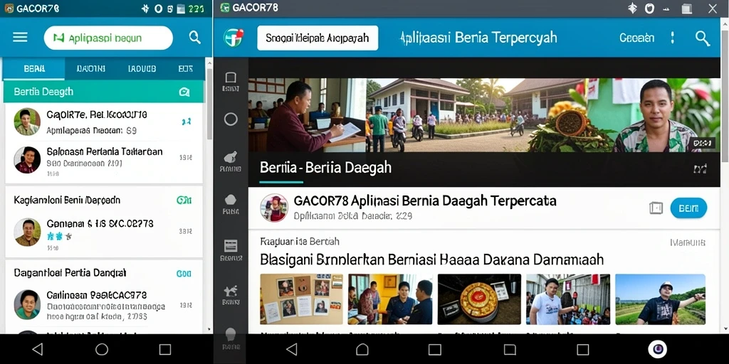 Tampilan antarmuka GACOR78 yang informatif dan menarik.