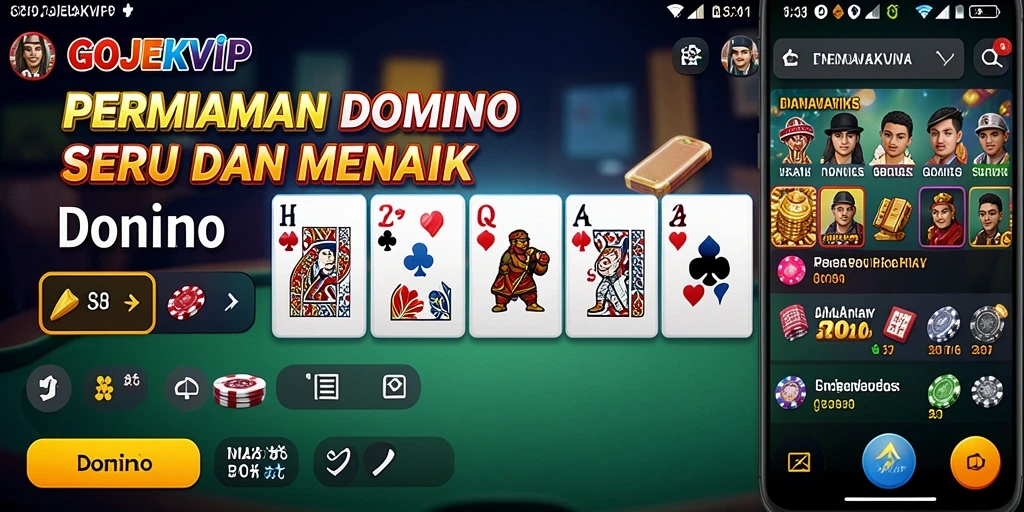 Antarmuka GOJEKVIP menampilkan desain menarik dan fungsional.