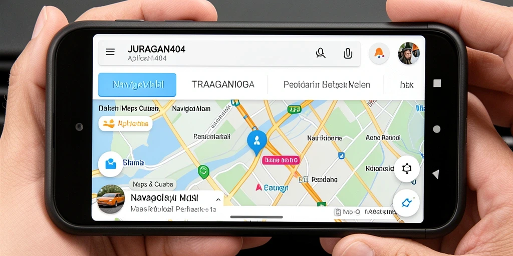 Tampilan antarmuka JURAGAN404 yang jelas dan mudah digunakan.