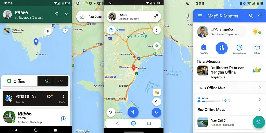 Tampilan antarmuka RR666 yang informatif dan mudah digunakan.
