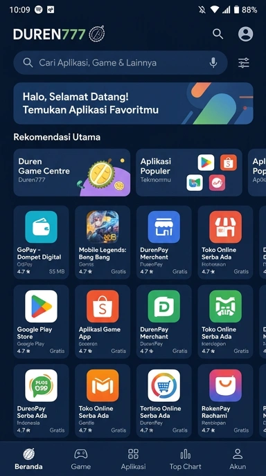 Duren777 - Pusat Akses Aplikasi Populer & Kanal Uji Terpercaya
