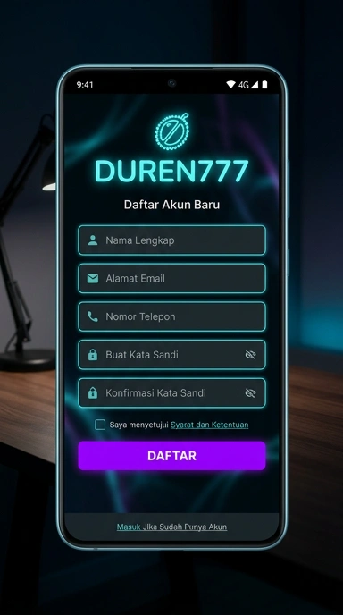 Cara Mudah Membuat Akun Duren777 di Android